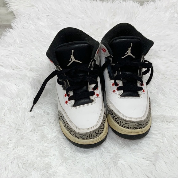 Jordan Other - Air Jordan 3 Retro BG Infrared 23 White Cement 6Y